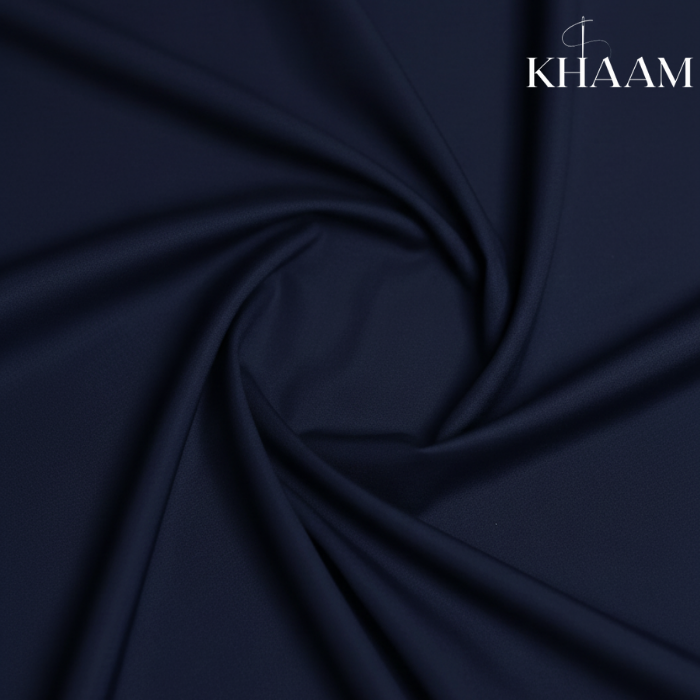 Luxure Boski Unstitched - Navy Blue Khaam Clothing